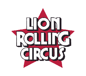 lion rolling circus